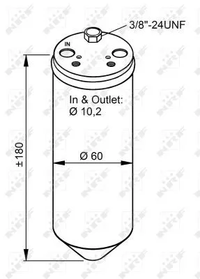NRF Dryer, air conditioning (33319)
