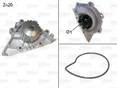 VALEO Water Pump, engine cooling (506720)