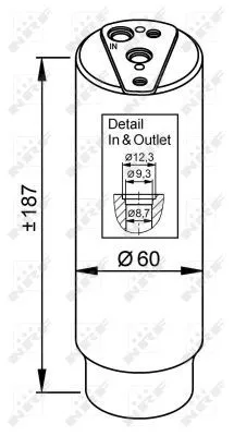 NRF Dryer, air conditioning (33327)
