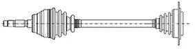 METELLI Drive Shaft (17-0423)