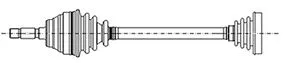 METELLI Drive Shaft (17-0647)