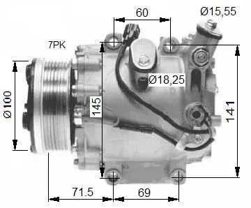 Compressor, air conditioning