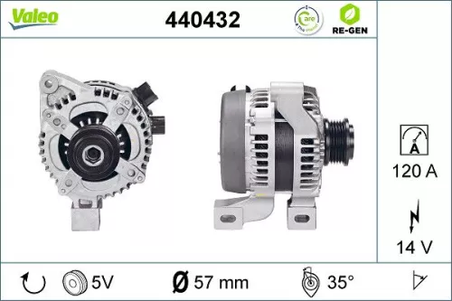 VALEO Alternator (440432)