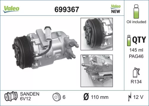Compressor, air conditioning