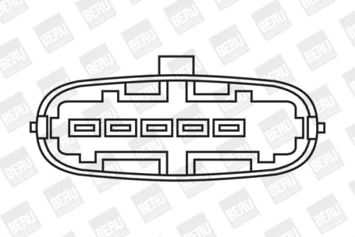 BorgWarner (BERU) Ignition Coil (ZS342)