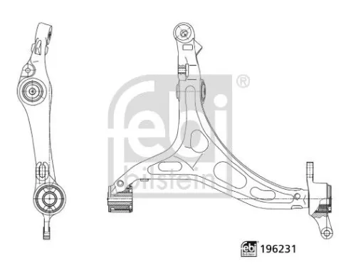 FEBI BILSTEIN Control/Trailing Arm, wheel suspension (196231)