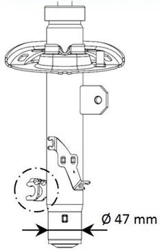 KYB Shock Absorber (339804)