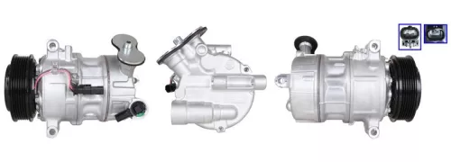 Compressor, air conditioning