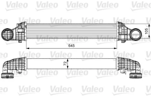 VALEO Charge Air Cooler (818606)