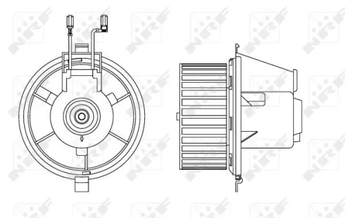 NRF Interior Blower (34165)