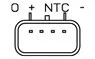 NTK Sensor, intake manifold pressure (96755)