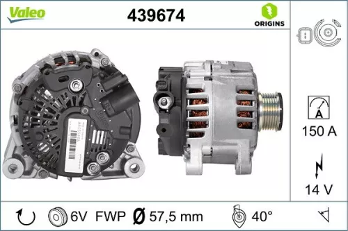 VALEO Alternator (439674)