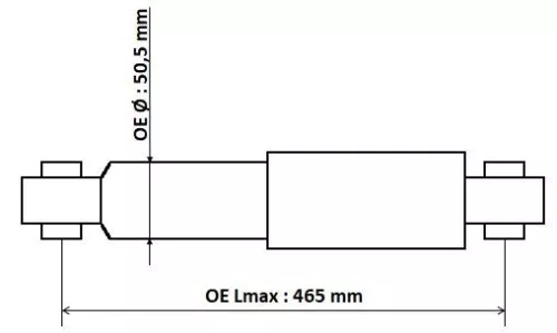 KYB Shock Absorber (345700)