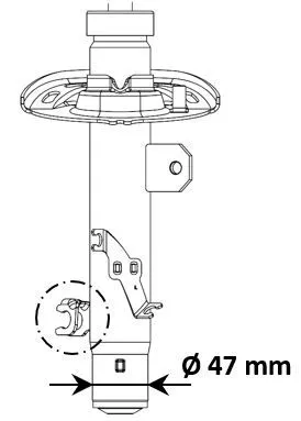 KYB Shock Absorber (3338003)