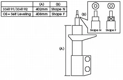 KYB Shock Absorber (334192)