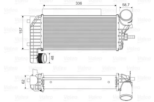 VALEO Charge Air Cooler (818604)