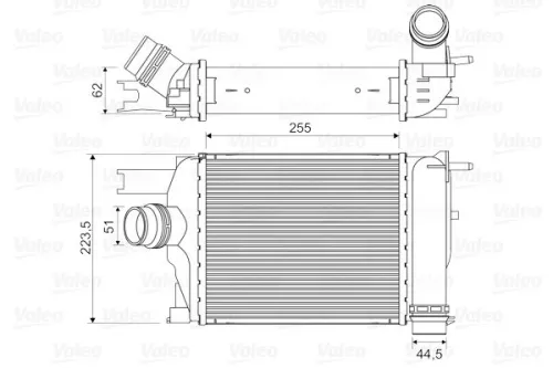 VALEO Charge Air Cooler (818609)