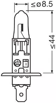 OSRAM Bulb, cornering light (64150NL)