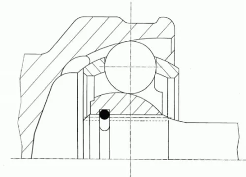 LÖBRO Joint Kit, drive shaft (305859)