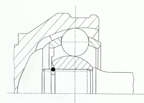 LÖBRO Joint Kit, drive shaft (306174)