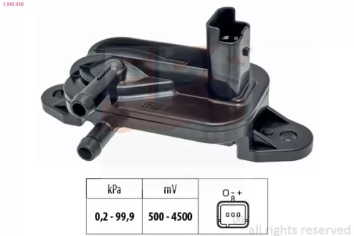 EPS Air Pressure Sensor, altitude adaption (1.993.316)