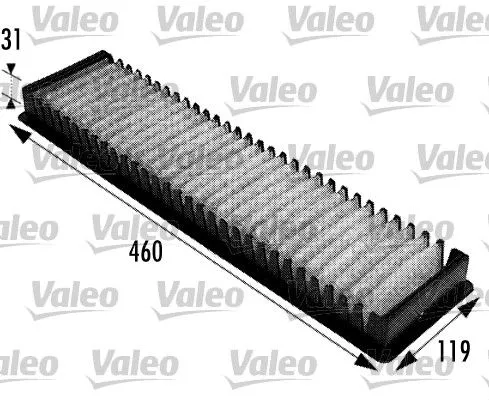 VALEO Filter, cabin air (698725)