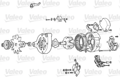 VALEO Alternator (2541195)