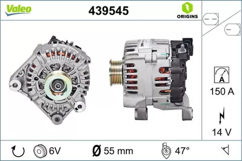 VALEO Alternator (439545)