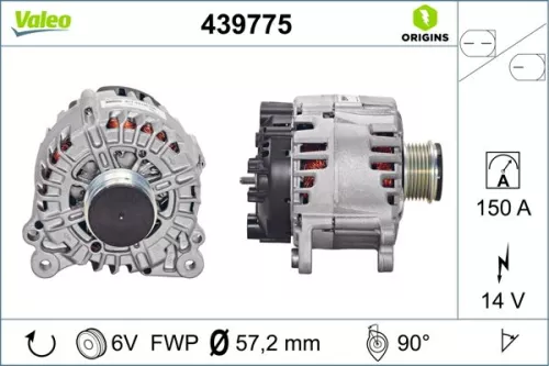 VALEO Alternator (439775)