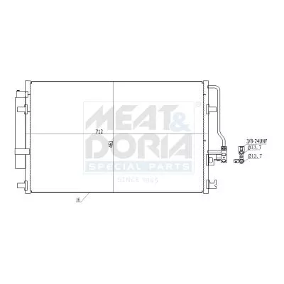 Condenser, air conditioning