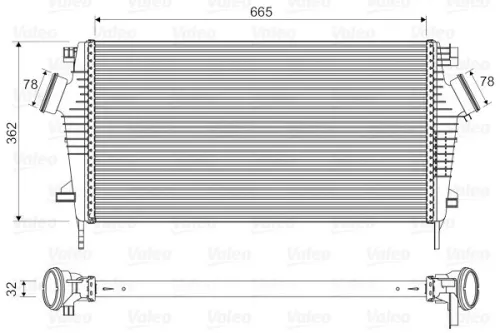 VALEO Charge Air Cooler (818603)