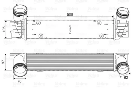 VALEO Charge Air Cooler (818594)