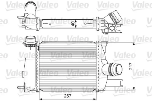 VALEO Charge Air Cooler (818622)