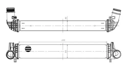 NRF Charge Air Cooler (309035)
