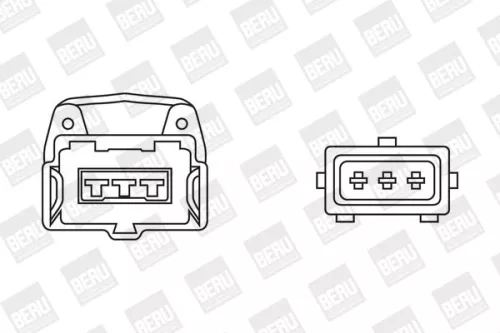 BorgWarner (BERU) Ignition Coil (ZSE007)