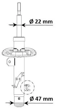 KYB Shock Absorber (339803)