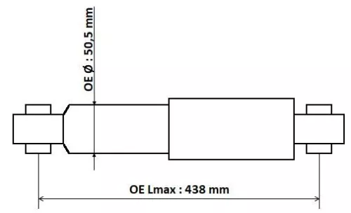 KYB Shock Absorber (345701)
