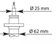KYB Shock Absorber (635806)