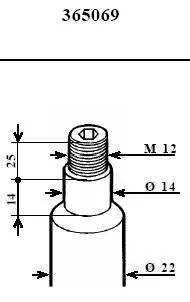 KYB Shock Absorber (365069)