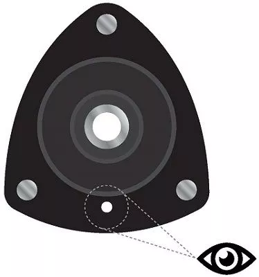KYB Repair Kit, suspension strut support mount (SM5472)