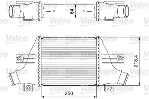 VALEO Charge Air Cooler (818638)
