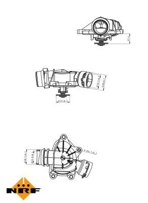 NRF Thermostat, coolant (725052)