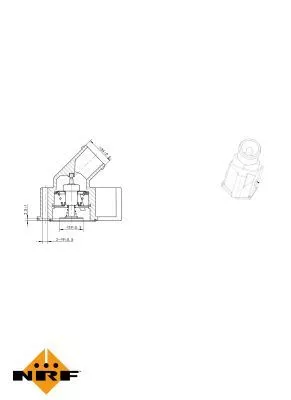 NRF Thermostat, coolant (725115)