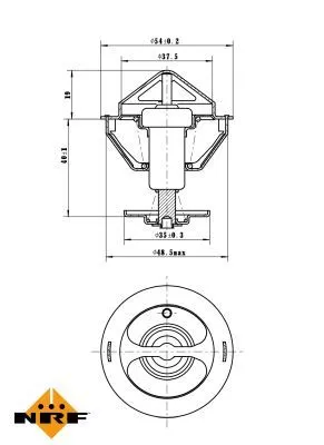 NRF Thermostat, coolant (725200)