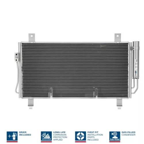 NISSENS Condenser, air conditioning (940435)