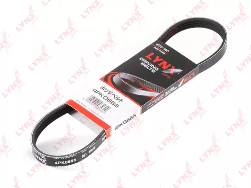 LYNXAUTO Poly V-Belt (4PK0668)