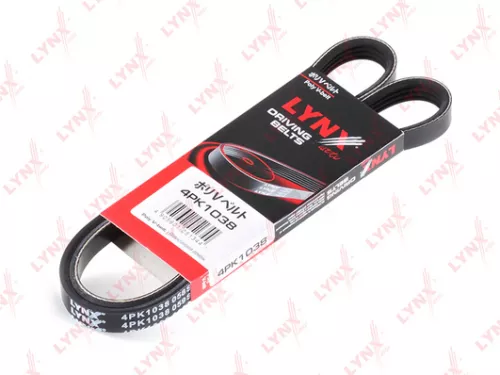 LYNXAUTO V-ribbed Belt (4PK1038)