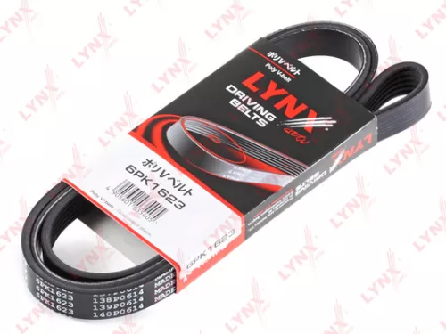 LYNXAUTO V-ribbed Belt (6PK1623)