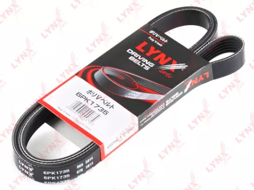 LYNXAUTO Poly V-Belt (6PK1735)