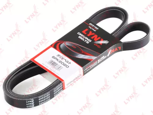 LYNXAUTO V-ribbed Belt (6PK2020)